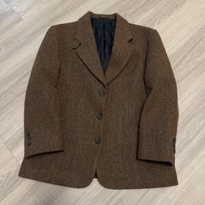 L.L. Bean Brown Herringbone Jacket